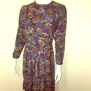 VTG 80s Colorful Dress